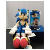 Sonic the Hedgehog & Garfield Stuffies