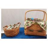 2 Longaberger baskets
