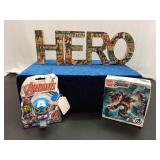 Hero Sign, Lego Avengers, Marvel Avengers