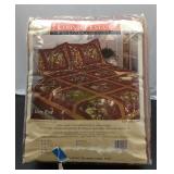 King bedding Fall Deer Quilt set