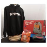 Milwaukee Heated Hoodie kit, Sock Cap, Hand...