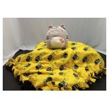 Blanket and Squishmallow