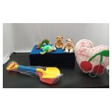 Pillow, Beanies, Inch Worm and Turtle