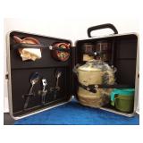 Vintage travel coffee set, "Tarv-L-Bar