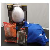 Hard hat, Power bank Hand warmers, T-shirt