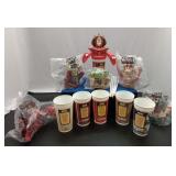 set of 6 Defeat the dark side cup toppers