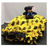 Plush Bear with Fleece Blanket