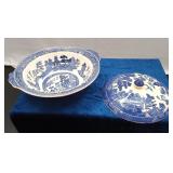 Johnson Bros. Willow Blue Serving Bowl