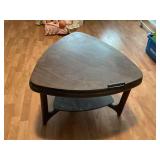 Triangle end table