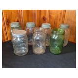Ball jars and mason jars