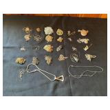 Assorted costume jewelry