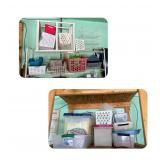 Assorted storage containers