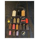 Authentic coach bag tags