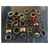 Assorted bracelets- costume jewelry