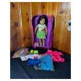 American Girl doll and clothes