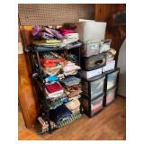 Assorted sewing materials