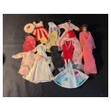 Vintage Barbie doll and clothes