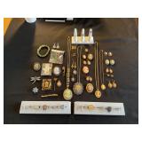 Pendants, necklaces, rings, Costume Jewelry