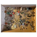 Assorted pierced earrings