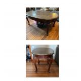 Marble End table and coffee table