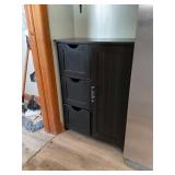 Black cabinet