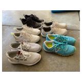 5 - pair womenï¿½s golf shoes - size 8