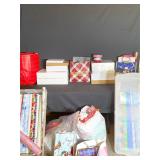 Large lot of gift wrapping accessories