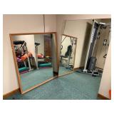 2 - large mirrors