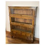 Antique lawyers bookcase