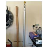 Large flagpole