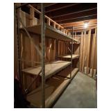 Metal/wood Shelving