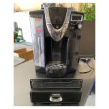 Coffee maker with k-cup drawers