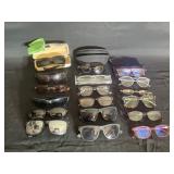 Large lot of ladies sunglasses and reading glasses