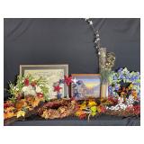 2 - prints and floral decor