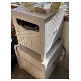 2 - hose reels with hoses