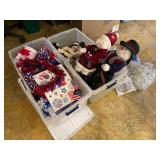 Large lot of holiday decor