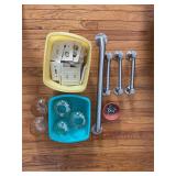 Light switch covers, bars, glass globes