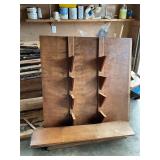 Handmade wood shelves