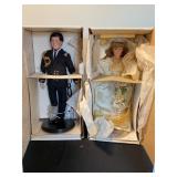 Prince, Andrew and princess Sarah dolls