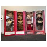 Christmas carols porcelain dolls