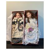 Swan porcelain dolls