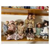 Porcelain dolls