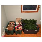 Christmas tree and decorations