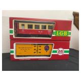 LGB TRAIN CARS- china/ Germany