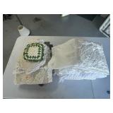 Table cloths and shower curtain dollies