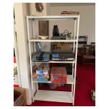 Metal shelves -no contents