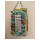 Assorted Vtg cloth calendars