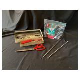 Sissors and sewing supplies