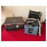 Office supplies and brief cases