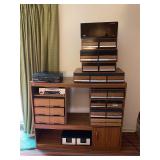 VHS Cases, tv stand VHS players